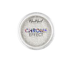 NeoNail Chrome Effect pyłek do paznokci Silver (2 g)