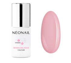 NeoNail Modeling Base Calcium baza hybrydowa Neutral Pink (7.2 ml)