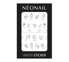 NeoNail Water Sticker naklejki wodne NN04 (1 szt.)
