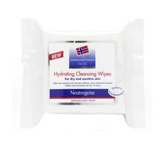 Neutrogena Norwegian Formula Facial Hydrating Cleansing Wipes nawilżające chusteczki do oczyszczania twarzy 25szt