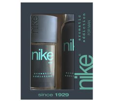 Nike – Zestaw prezentowy Aromatic Addiction for man dezodorant w szkle 75ml+dezodorant spray 200ml (1 szt.)