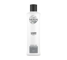 Nioxin System 1 Cleanser Shampoo oczyszczający szampon do włosów normalnych lekko przerzedzonych (300 ml)