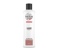 Nioxin 3 Cleanser Shampoo oczyszczający szampon do włosów farbowanych lekko przerzedzonych (300 ml)