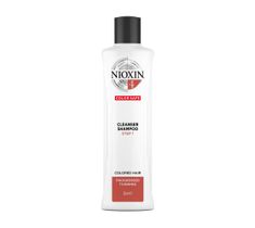 NIOXIN System 4 Cleanser Shampoo oczyszczający szampon do włosów farbowanych znacznie przerzedzonych 300ml