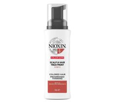 NIOXIN System 4 Leave-In Scalp & Hair Treatment kuracja bez spłukiwania do skóry głowy i włosów farbowanych znacznie przerzedzonych 100ml
