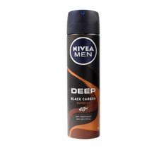 Nivea Men Deep Black Charcoal Espresso antyperspirant w sprayu (150 ml)