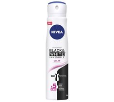 Nivea Black & White Invisible Clear antyperspirant w sprayu (250 ml)