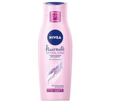 Nivea Hair Milk Natural Shine szampon do włosów matowych i zmęczonych (400 ml)