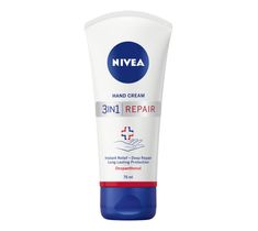 Nivea Hand Cream Repair krem do rąk odbudowujący 3 w1 (75 ml)
