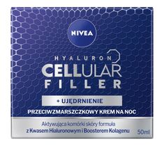 Nivea Hyaluron Cellular Filler + Ujędrnienie przeciwzmarszczkowy krem na noc (50 ml)