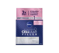 Nivea Hyaluron Cellular Filler + Widoczne Ujędrnienie przeciwzmarszczkowy krem na noc (50 ml)