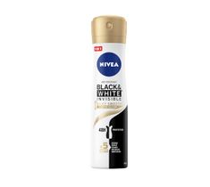 Nivea Black & White Invisible Silky Smooth antyperspirant w sprayu (150 ml)