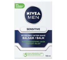 NIVEA MEN łagodzący balsam po goleniu Sensitive (100 ml)
