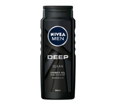 Nivea Men Deep Clean żel pod prysznic do ciała, twarzy i włosów 500 ml