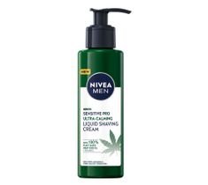 Nivea Men Sensitive Pro Ultra-Calming płynny krem do golenia (200 ml)