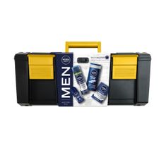 Nivea Men Tech Master zestaw pianka do golenia 200ml + antyperspirant roll-on 50ml + żel pod prysznic 250ml + balsam po goleniu 100ml