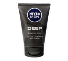 NIVEA MEN Żel do mycia twarzy i zarostu Deep 100 ml