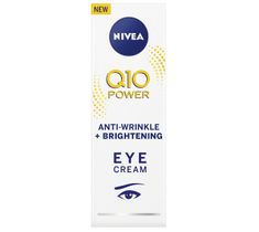 Nivea Q10 Power przeciwzmarszczkowy, rozjaśniający krem pod oczy (15 ml)