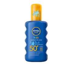 Nivea Sun Kids Protect & Care nawilżający spray ochronny na słońce dla dzieci SPF50 200ml