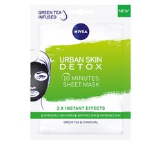 Nivea Urban Skin Detox maska w płacie 10-minutowa Detox