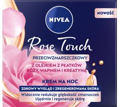 Nivea Rose Touch krem przeciwzmarszczkowy na noc (50 ml)