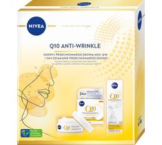 Nivea Zestaw prezentowy Q10 Anti-Wrinkle (krem na dzień 50ml+krem pod oczy 15ml)