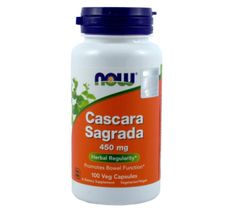 Now Foods Cascara Sagrada 450mg suplement diety 100 kapsułek