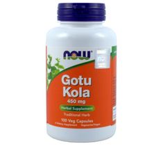 Now Foods Gotu Kola 450mg suplement diety 100 kapsułek