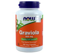 Now Foods Graviola 500mg suplement diety 100 kapsułek