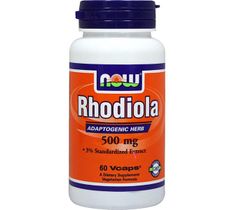 Now Foods Rhodiola 500mg suplement diety 60 kapsułek