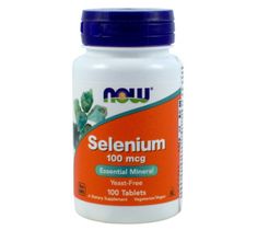 Now Foods Selenium 100mcg selen suplement diety 100 tabletek