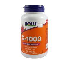 Now Foods Witamin C-1000 With Rose Hips suplement diety 100 tabletek