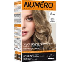 NUMERO Permanent Coloring farba do włosów 8.00 Light Blonde 140ml