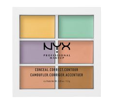 NYX Professional MakeUp Color Correcting Palette paleta korektorów do twarzy 9g