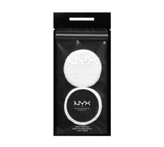 NYX Professional MakeUp Compact Powder Puff gąbeczka do pudru 2szt