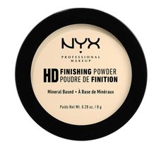 NYX Professional MakeUp HD Finishing Powder puder matujący w kamieniu Banana 8g