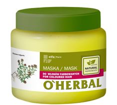 O'Herbal maska do włosów farbowanych odżywiająca (500 ml)