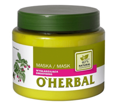 O'herbal maska do włosów wygładzająca - malina (500 ml)