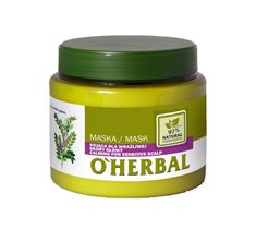 O'Herbal Maska kojąca do wrażliwej skóry głowy - Lukrecja (500 ml)