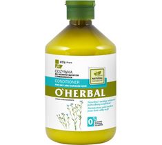 O'Herbal Odżywka do włosów suchych i zniszczonych z lnem (500 ml)