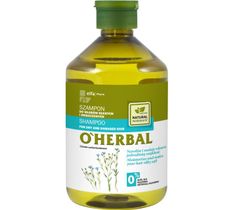 O'Herbal Szampon do włosów suchych i zniszczonych z lnem (500 ml)