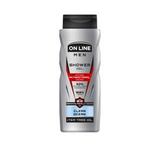 On Line – Antybakteryjny żel pod prysznic Men Clean Ocean (400 ml)