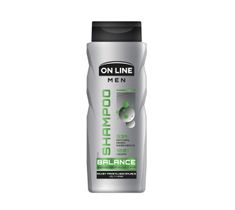 On Line – Men Szampon do włosów przetłuszczających się Czarna Rzepa (400 ml)