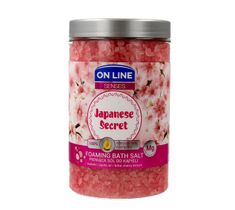 On Line Senses pieniąca sól do kąpieli Japanese Secret 480 ml