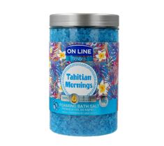 On Line Senses pieniąca sól do kąpieli Tahitian Mornings 480 ml
