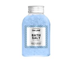 On Line sól do kąpieli Sweet & Musky Blue (600 g)