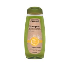 On Line – Szampon do włosów cienkich Arnika & Zielona Herbata (500 ml)