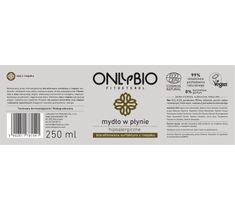 OnlyBio Fitosterol Hipoalergiczne mydło w płynie z olejem z rzepaku pompka (250 ml)