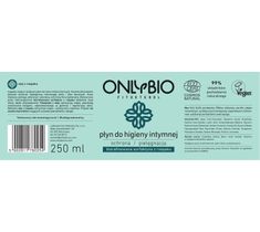 OnlyBio Fitosterol Płyn do higieny intymnej z olejem z rzepaku (250 ml)