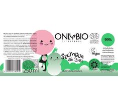 OnlyBio Fitosterol Szampon dla dzieci od pierwszego dnia życia w butelce (250 ml)